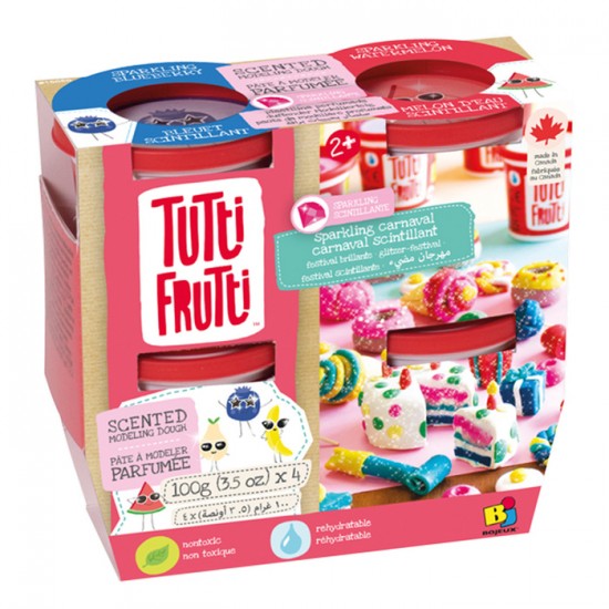 4 POTS CARNAVAL SCINTILLANT