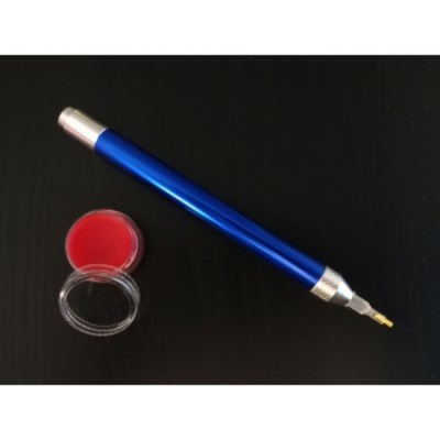STYLET LUMINEUX BLEU ET CIRE