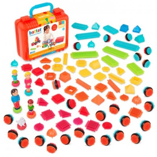 BRISTLE BLOCKS - MALLETTE DE 85 PIÈCES