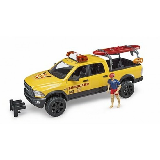 RAM DU LIFEGUARD AVEC PADDLE BOARD