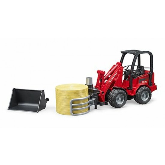 LOADER COMPACT AVEC AGRIPEUR DE BALLE