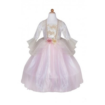 ROBE DE LA FEE DES ROSES DOREE 7-8