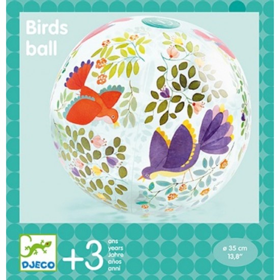 BALLON DE PLAGE OISEAUX