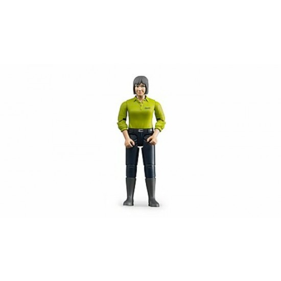 FIGURINE FEMME JEANS NOIR