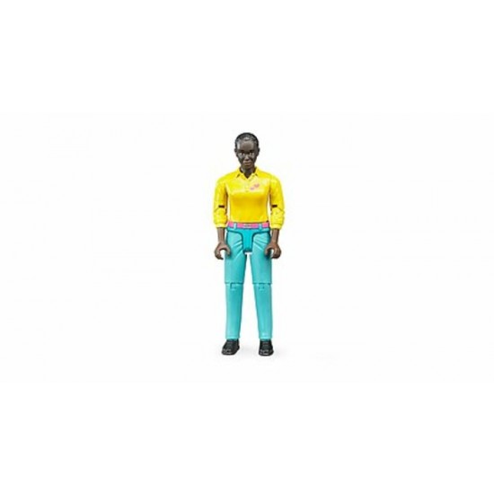 FIGURINE FEMME PEAU NOIRE