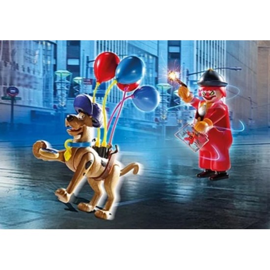 SCOOBY DOO AVEC FANTOME DU CLOWN