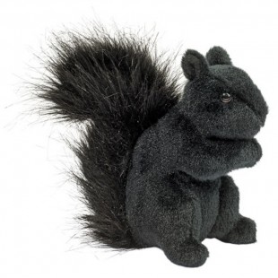 PELUCHE ECUREUIL NOIR