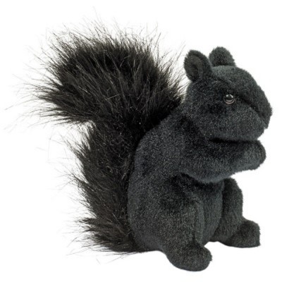 PELUCHE ECUREUIL NOIR