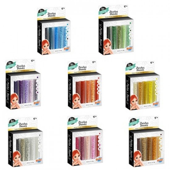 TUBES DE PERLES ASST