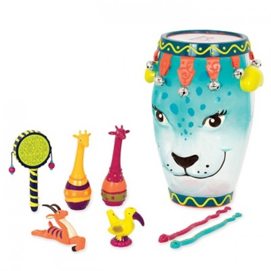 TAMBOUR JUNGLE AVEC INSTRUMENTS