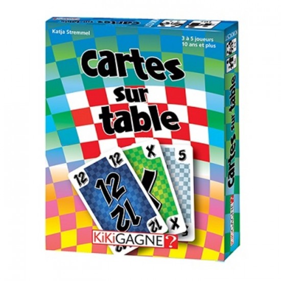 CARTES SUR TABLE