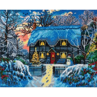 TOILE DIAMANTS / YULETIDE COTTAGE