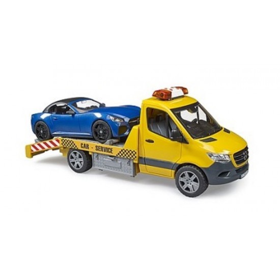 REMORQUEUSE PLATEFORME AVEC AUTO SPORT