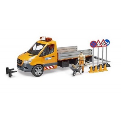 CAMION MUNICIPAL AVEC FIGURINE