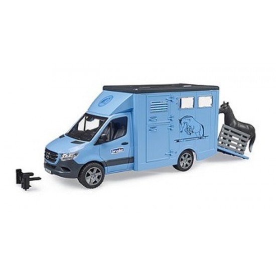 CAMION TRANSPORTEUR AVEC CHEVAL