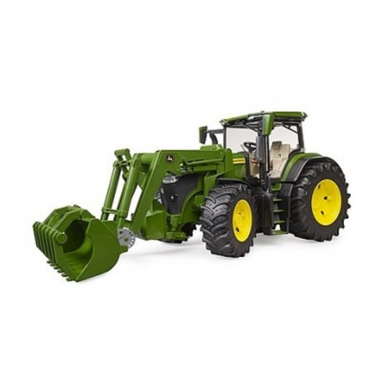 TRACTEUR JOHN DEERE AVEC PELLE AVANT