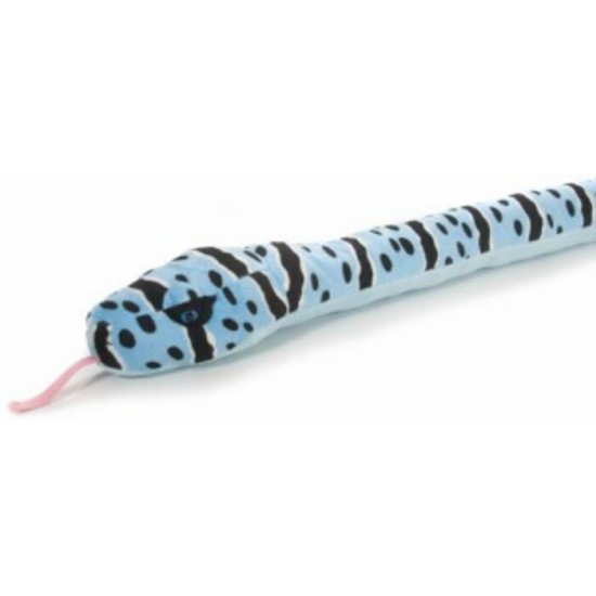 PELUCHE SERPENT SONNETTE BLEU ROCK 54