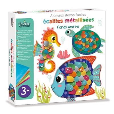 ÉCAILLES MÉTALLISÉES - FONDS MARINS