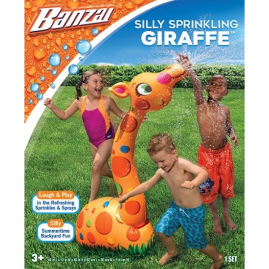 GIRAFE A JETS D'EAU