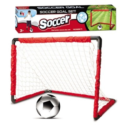 BUT DE SOCCER AVEC BALLON