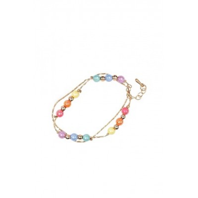 BRACELET OR ET PERLE