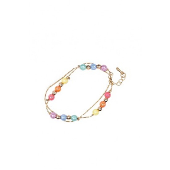 BRACELET OR ET PERLE