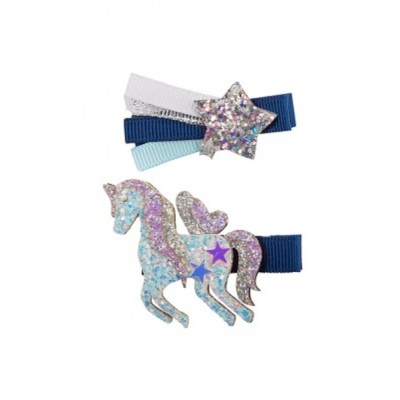 BARRETTE LICORNE ETOILE