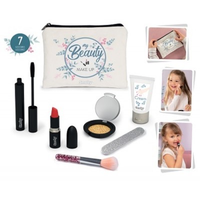 ÉTUI DE MAQUILLAGE ET 7 ACCESSOIRES