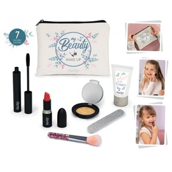ÉTUI DE MAQUILLAGE ET 7 ACCESSOIRES