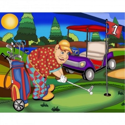 TOILE DIAMANT / LE GOLFEUR TOILE DIAMANT / LE GOLFEUR