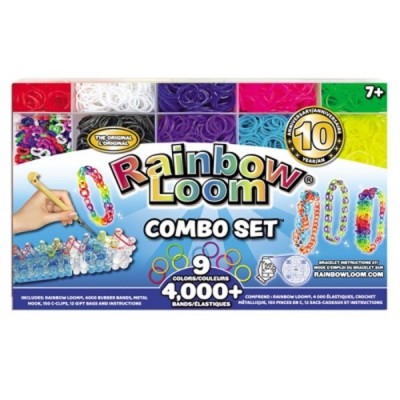 RAINBOW LOOM ELASTIQUES 4000 RAINBOW LOOM ELASTIQUES 4000