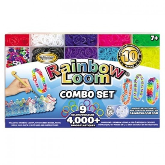 RAINBOW LOOM ELASTIQUES 4000 RAINBOW LOOM ELASTIQUES 4000