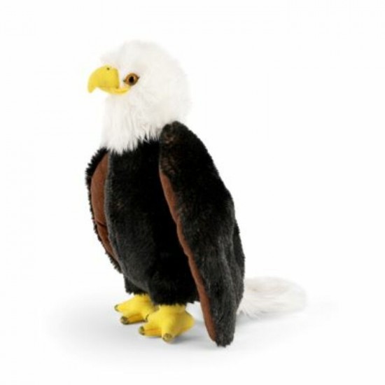 PELUCHE AIGLE PYGARGUE À TÊTE BLANCHE