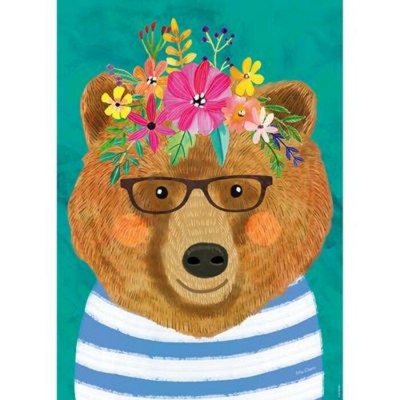 PZ 1000 FLORAL FRIENDS GENTLE BRUIN