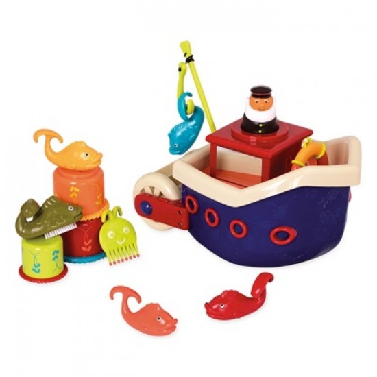 BATEAU DE PECHE AVEC ACC