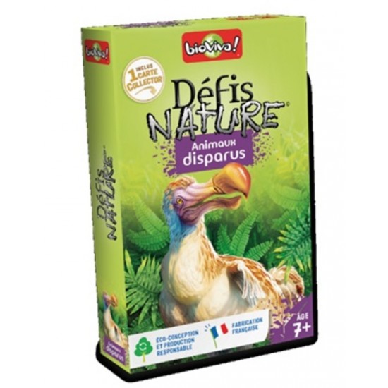DEFIS NATURE / ANIMAUX DISPARUS