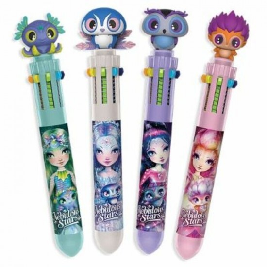 STYLO BILLE 10 COULEURS