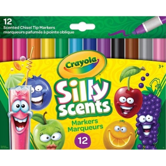 12 MARQUEURS OBLIQUE SILLY SCENTS