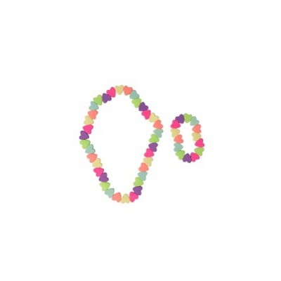 COLLIER ET BRACELET COEUR SUCRE