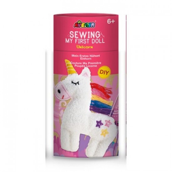 POUPEE A COUDRE LICORNE