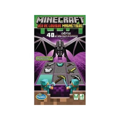 MINECRAFT JEU DE LOGIQUE MAGNETIQUE