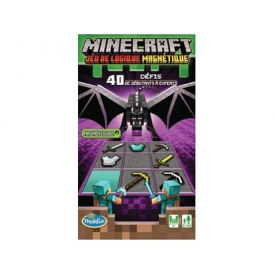 MINECRAFT JEU DE LOGIQUE MAGNETIQUE