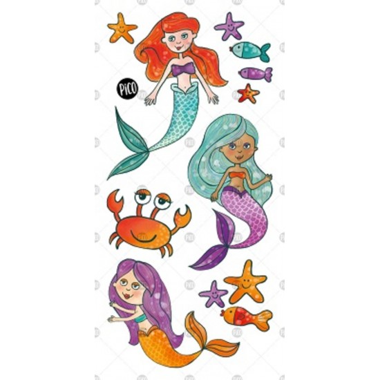 TATOUAGES TEMPORAIRES SIRENES