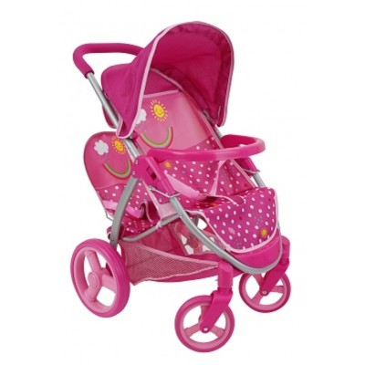 POUSSETTE DUO TANDEM / SUNSHINE DOTS