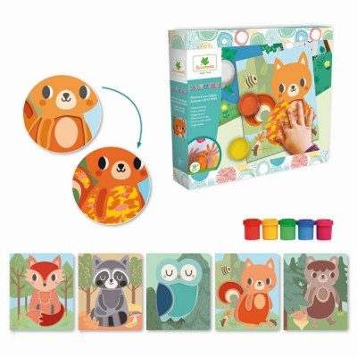 BABYSSIMO PEINTURE A DOIGTS ANIMAUX