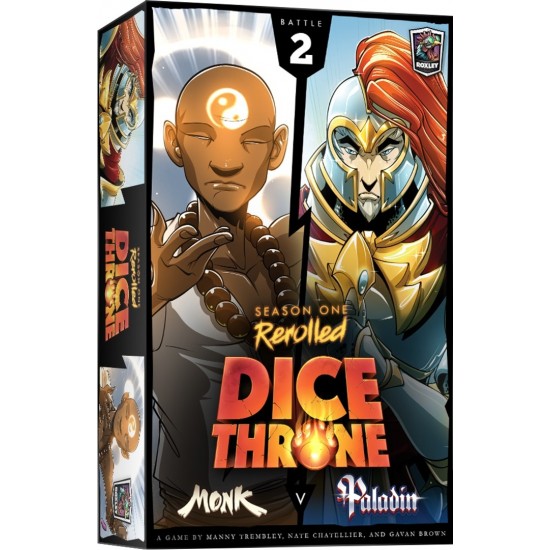 DICE THRONE SAIS. 1 - MOINE CONTRE PALADIN