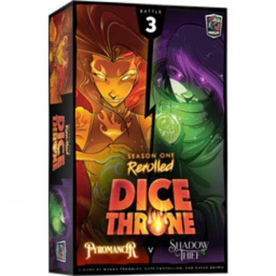 DICE THRONE SAIS. 1 - PYROMANCIEN CONTRE VOLEUR DE...