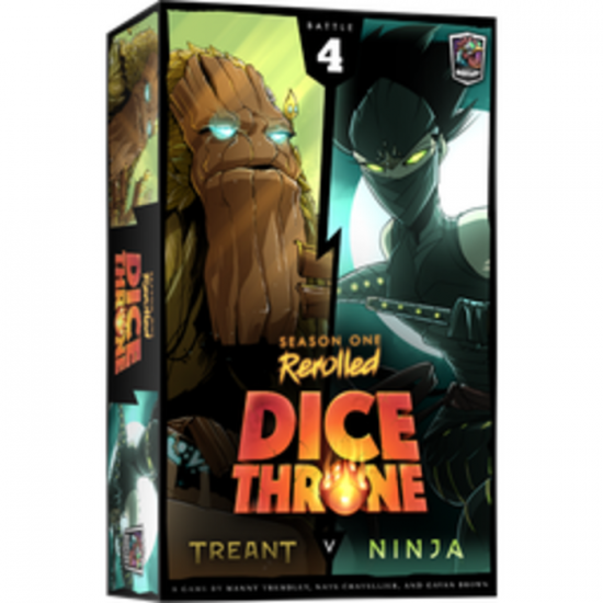 DICE THRONE SAIS. 1 - TREANT CONTRE NINJA