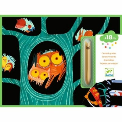 CARTES A GRATTER / ANIMAUX A DECOUVRIR