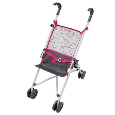RAINBOW FUN - POUSSETTE PARAPLUIE POUR POUPEE